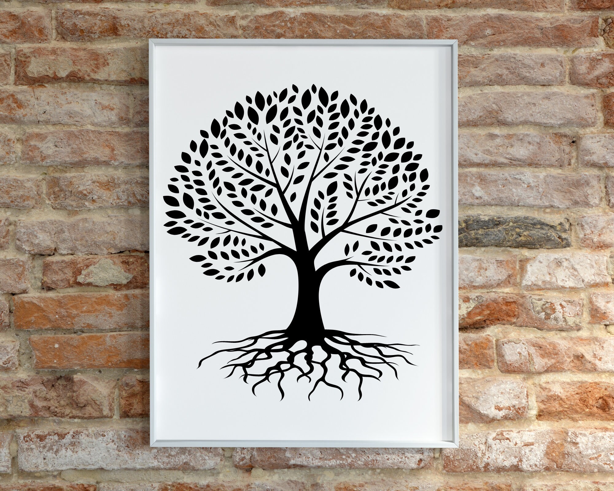 Family Tree Svg Tree With Roots Svg Tree Roots Svg Our - Etsy
