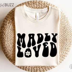 Madly hield van svg, hield van svg, gemaakt met liefde svg, Baby Svg, SVG Cricut Cut File, Silhouette Svg Cut File, PNG File, Digital Download_SD