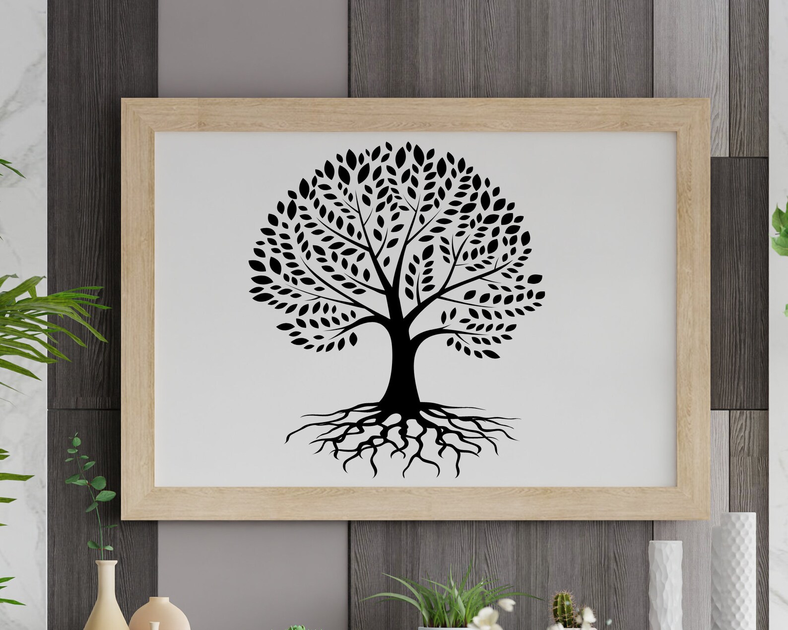 Family Tree Svg Tree With Roots Svg Tree Roots Svg Our - Etsy