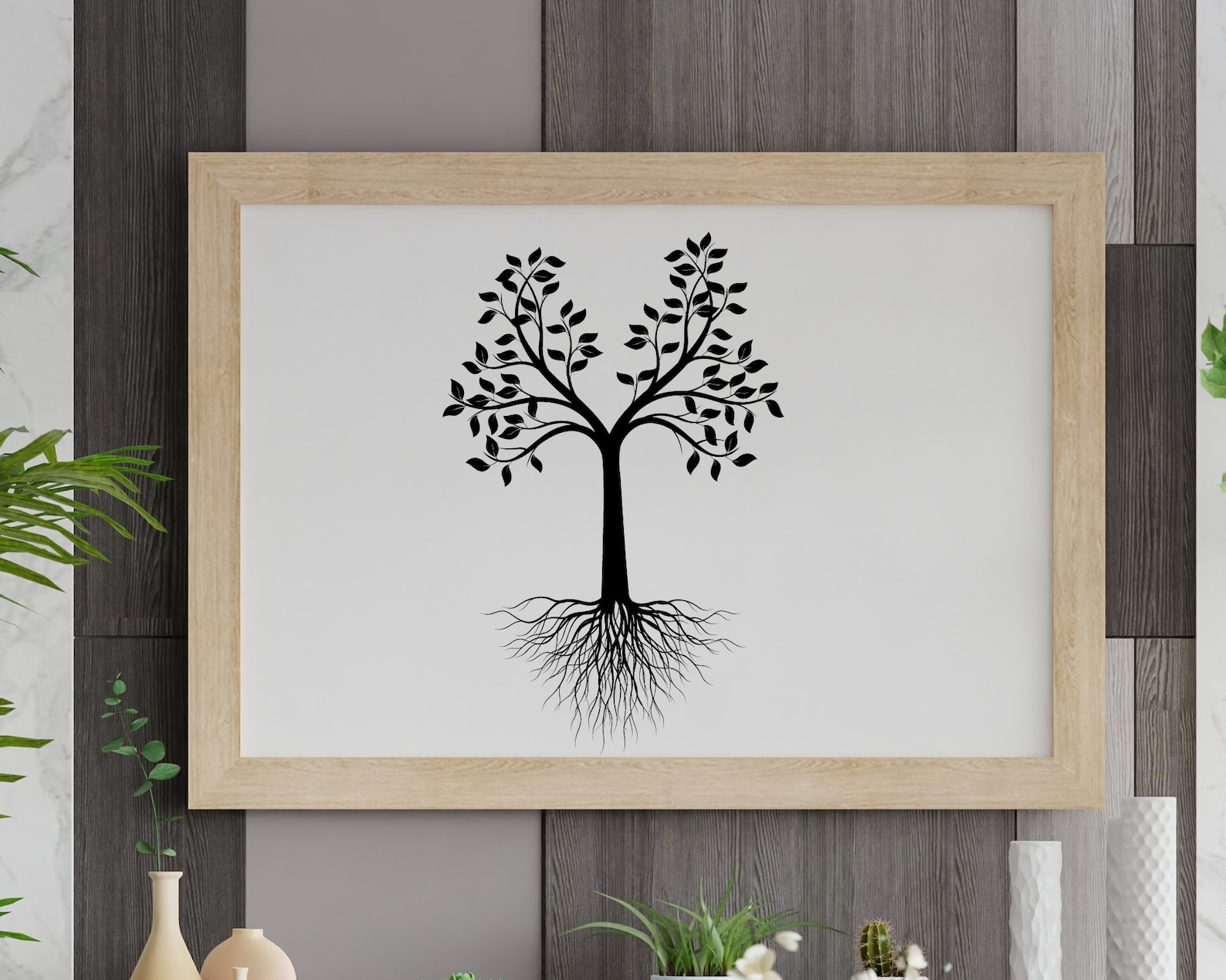 Family Tree Svg Tree With Roots Svg Tree Roots Svg Our - Etsy