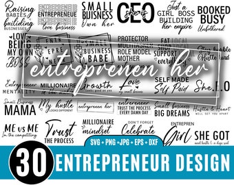 Entrepreneur svg, CEO svg, Entrepreneurship svg, Entrepreneurship svg, Small Business owner svg, Inspirational t-shirt svg_BD