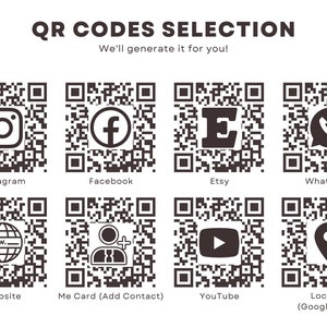 QR-Code gedruckte Visitenkarten personalisiert Rosa Pinsel Thema Doppelseitig Füge Logo und Social Media Details hinzu Bild 3