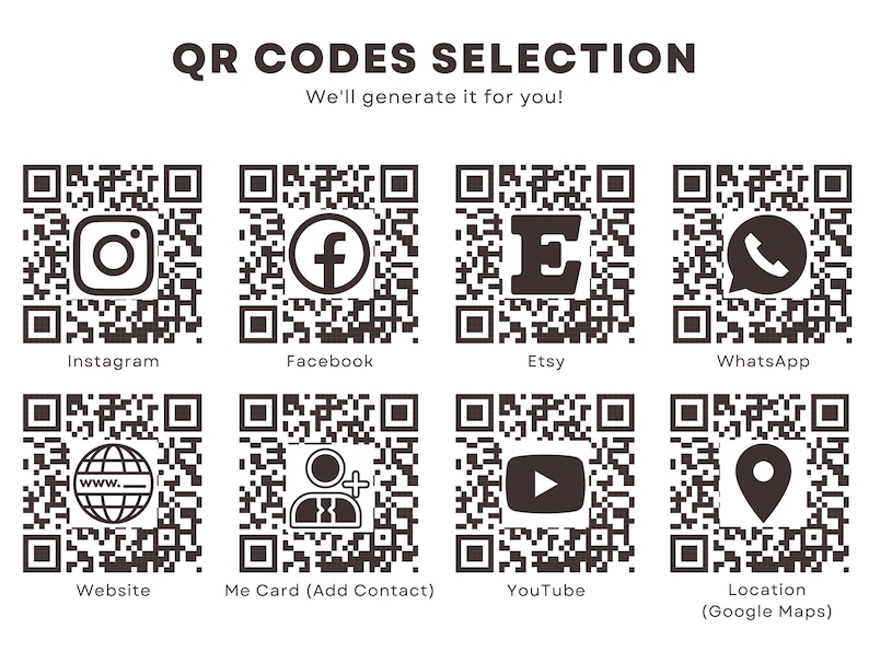 QR-Code gedruckte Visitenkarten personalisiert Rosa Pinsel Thema Doppelseitig Füge Logo und Social Media Details hinzu Bild 3