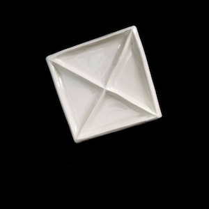 WATERCOLOR PALETTE | Mini non ceramic palette for artist  | 4 wells || 2.5 | MP-004MINIX