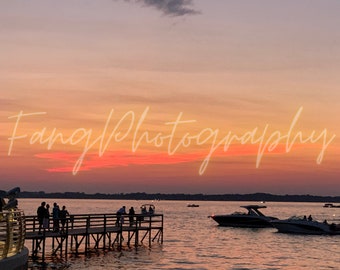 Lakeside Sunset