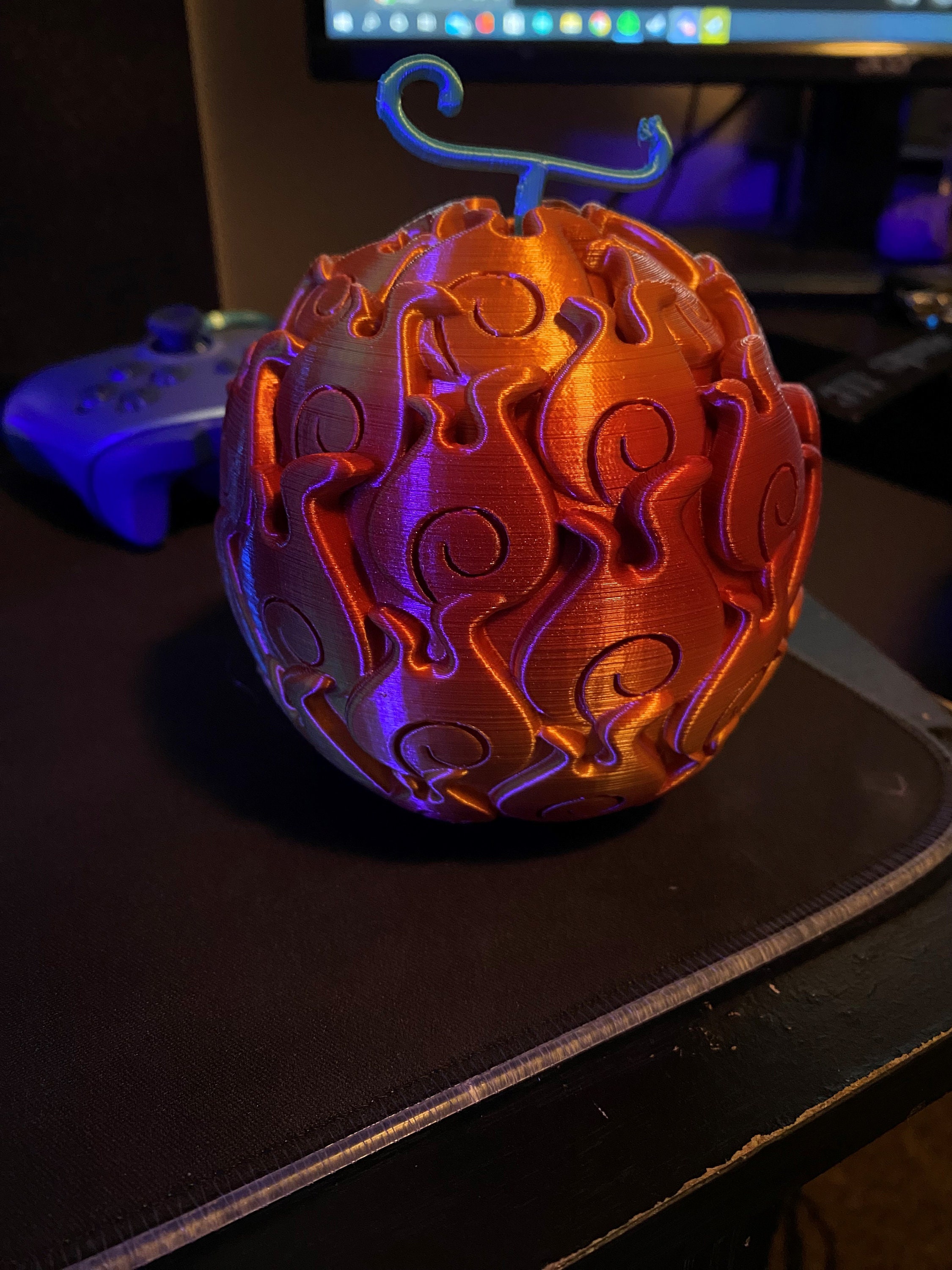 3D Print of One Piece Mera Mera no Mi (Devil's fruit) by alexpele