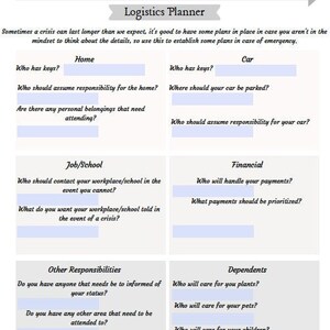 Safety Plan Template Fillable Printable Tools Crisis Management