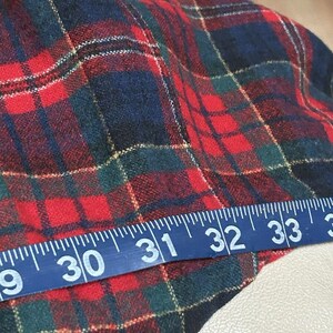 Vintage Pendleton Cardigan Sweater Plaid | Mens Size 2XL | V Neck Cabin Outdoors | 90s image 5
