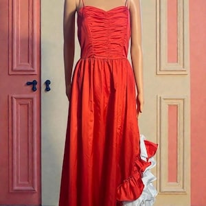 Spanish Evening Gown Ruffle - Etsy