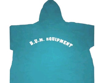 1990s B.U.M. Equipment Sweatshirt, Pullover Hoodie 90s Streetwear, Retro Short Sleeve, Men's size m