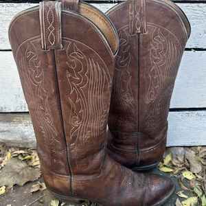 70s Tony Lama Boots - Etsy
