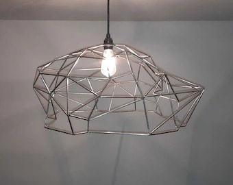 Industrial Style Ceiling Light Fixture | Handmade Contemporary Modern Industrial Lighting