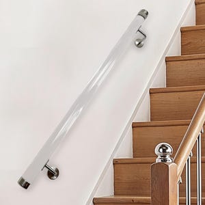 Acrylic transparent handrail, staircase handrail, crystal handrail, staircase hardware hardware.