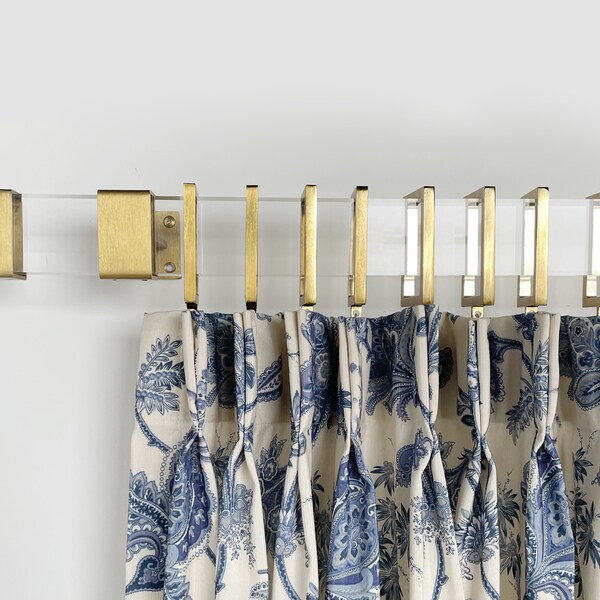 Acrylic Brass Hardware Etsy