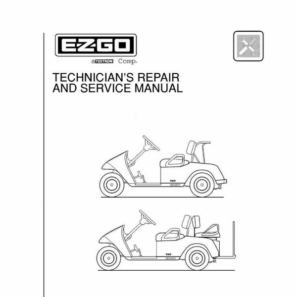 1997 1998 GAS Golf Cart Service Repair Workshop Manual EZ EZ