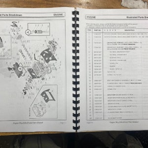 Fits EZGO -Printed - 1992-2007 Golf Cart Engine Technical Workshop Repair & Service Parts Manual 295cc 350cc