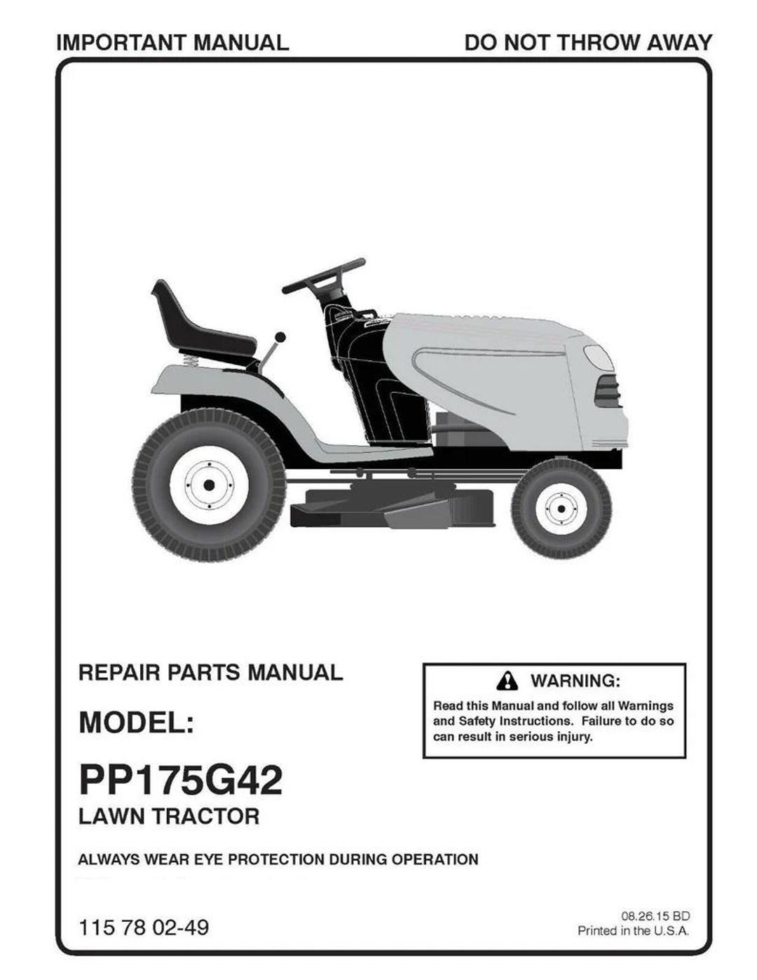 Poulan riding mower parts discount