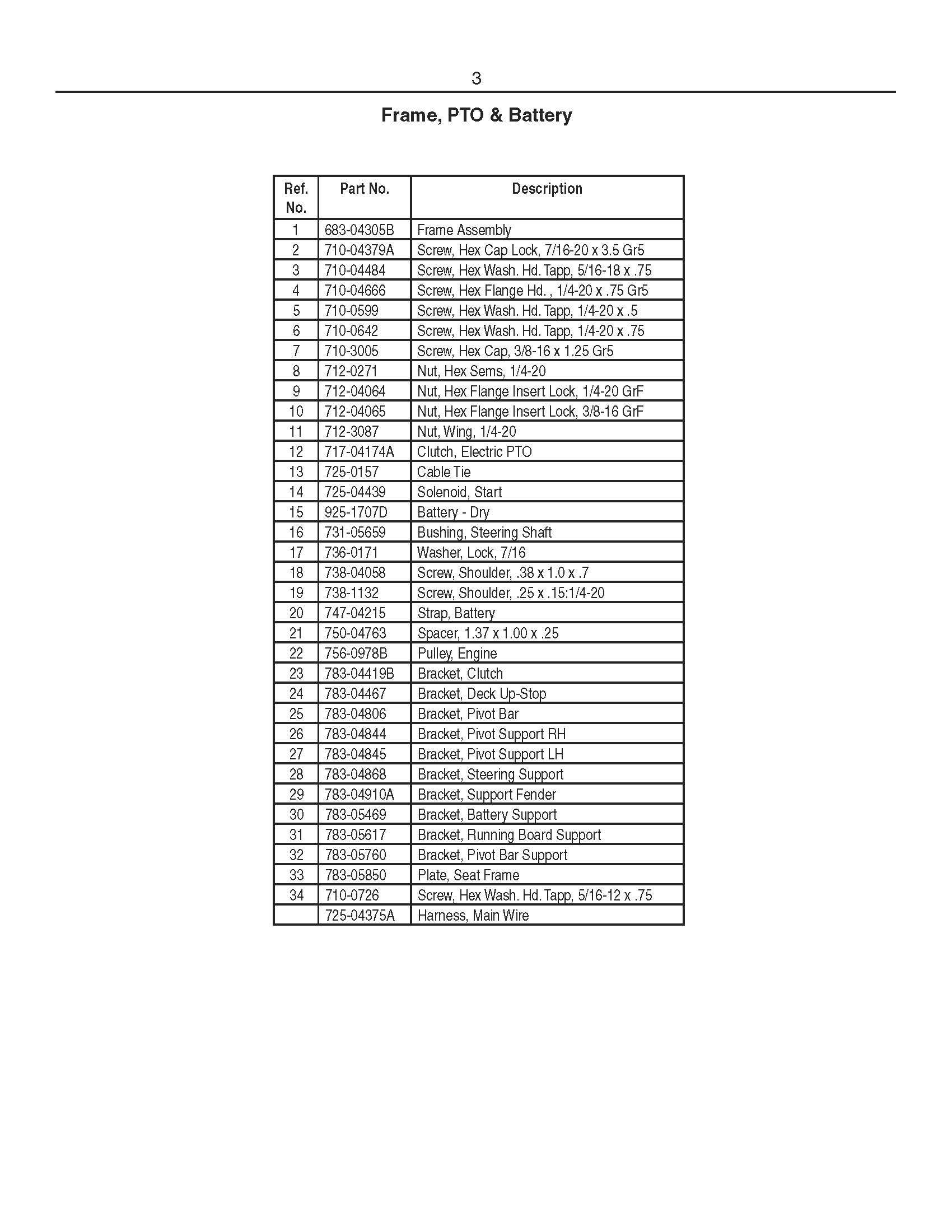 Zero Turn Riding Mower Service Parts Manual Cub Cadet Models I1046 I1050 - Etsy