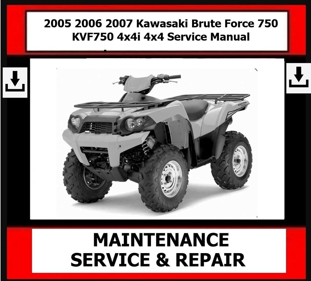 カワサキ ブルートフォース750 KVF750 2005 2006 2007 4x4i 4x4