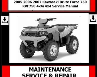 カワサキ ブルートフォース750 KVF750 2005 2006 2007 4x4i 4x4