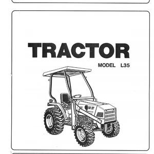 Paper Manual - L35 Tractor Operator Maintenance Manual
