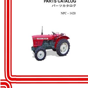 Passar Yanmar - YM1820 YM1820D traktor reservdelsmanual