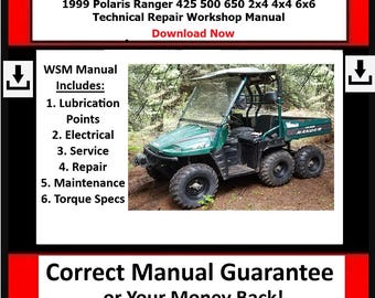 Fits Polaris - 1999 Ranger 425 500 650 2x4 4x4 6x6 Technical Fits Polaris - 1999 Ranger 425 500 650 2x4 4x4 6x6 Technical
