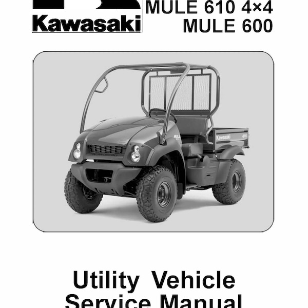 Kawasaki Mule Etsy