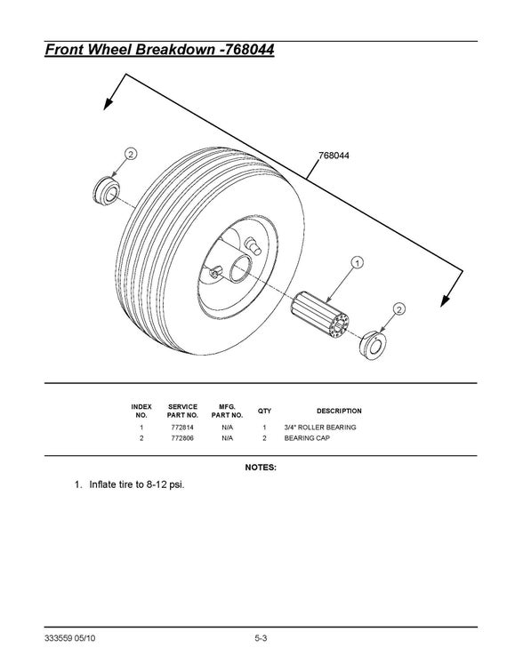 Zero Turn Mower Parts Manual Hustler Mini 1536 927343 1742 927350 1642 927368 1636 92737 Etsy Canada
