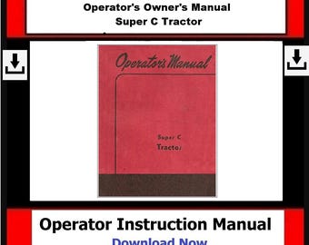 Descargar ahora - Manual del propietario del operador SUPER C