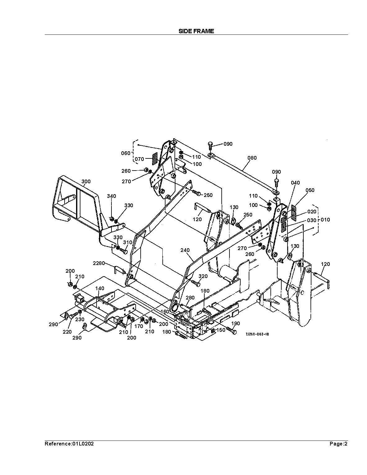 Kubota Bf400 Front Loader Parts Manual Catalog Book Assembly Schematics  Views