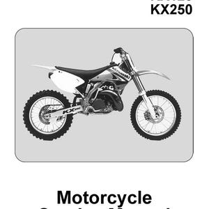 Download Now - 2003 2008 Service Manual  KX 125 KX250 Kawasaki