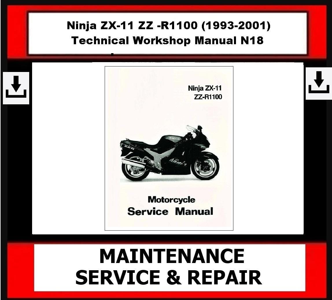 Download Now - Technical Workshop Manual ZX-11 ZZ -R1100 (1993