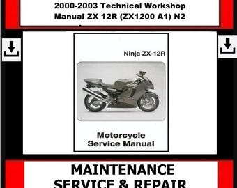Kawasaki Ninja ZX7R 1996-2003 Service Repair Manual Pdf Download