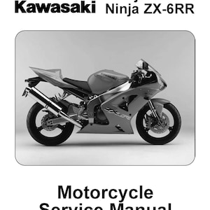 Download Now - 2003 2004 Maintenance Service Repair Manual ZX6R 600 509  ZX-6R ZX-RR Ninja