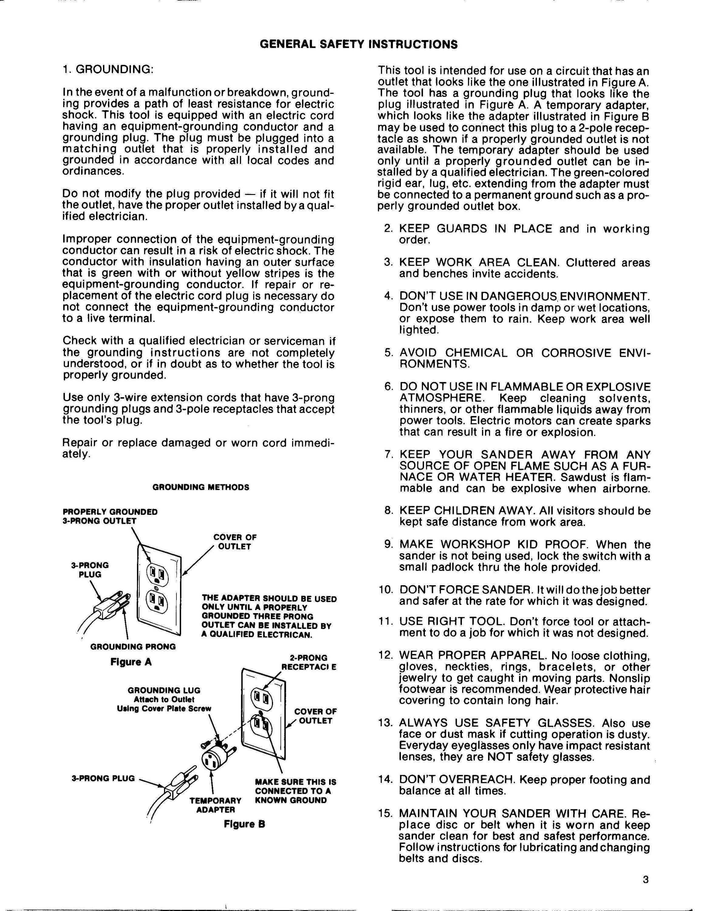 Operator Instruction Manual Disc Belt Sander Model 1731 Dremel Etsy