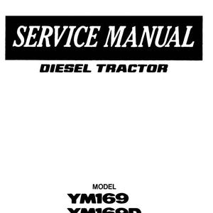 Fits Yanmar - YM169 YM169D Diesel Tractor Service Repair Manual