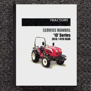 Fits Mahindra Tractors - 3510 4110 Gear 10 Series Service Repair Manual