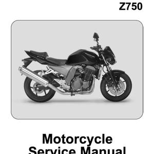 Kawasaki Z750 サービスマニュアル Kawasaki Z750 ABS Service Manual