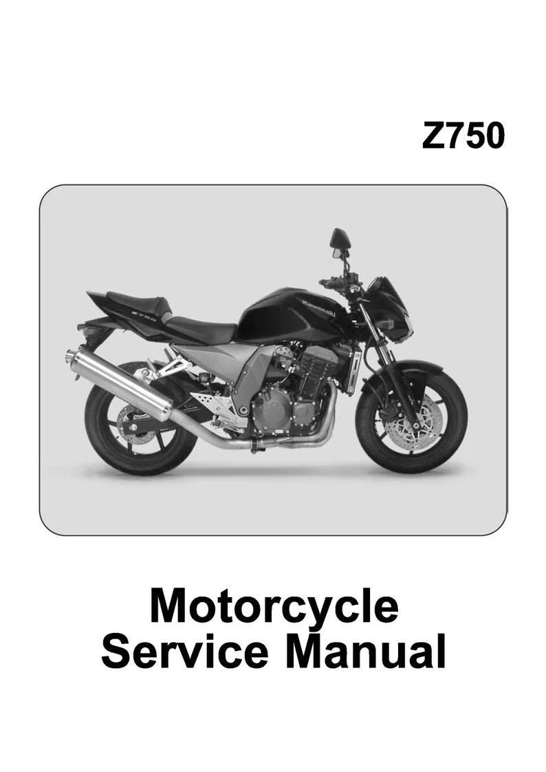 Fits Kawasaki - 2003 Z750 N28 Technical Workshop Manual - Etsy UK
