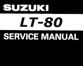 Manuale di riparazione LT80 ATV 1987-2006