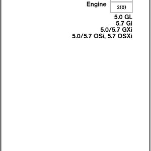 Fits Volvo - 2007 5.0 5.7 GL Gi GXi OSi OSXi Penta Engine Workshop Manual