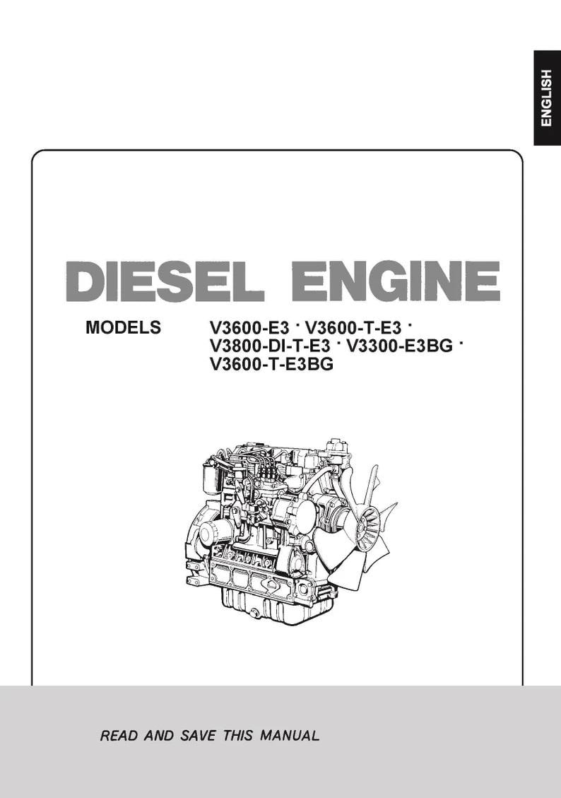 Kubota WSM ワークショップマニュアル ディーゼルエンジン Kubota #9Y111-21579 LX2610 LX2610S LX3310 Cab & ROPS