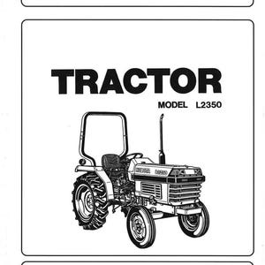 Paper Manual - 2350 Operators Instruction Maintenance Manual  Tractor L2350