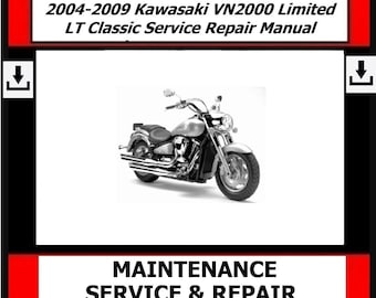 カワサキ バルカン 2000 VN2000 オートバイ サービス マニュアル (PDF