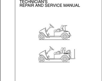 Manual de reparación del taller técnico de carritos de golf a gasolina EZGO 2002-2007