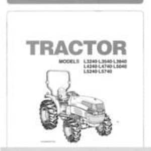 クボタに適合 - L3240 L3540 L3940 4240 L4240 トラクター オペレーター メンテナンス マニュアル