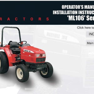 Download Now - Operator Maintenance Lubrication Manual & Installation Instruction Tractor 2615