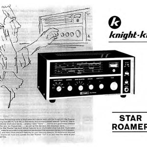 4 Star Roamer Receiver Shortwave Radio Owner Manual Fits Bama K4XL's