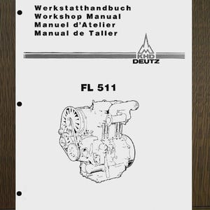 Fits Deutz - F1L 511 F2L 511 Engine Motor Repair Service Workshop Repair Manual